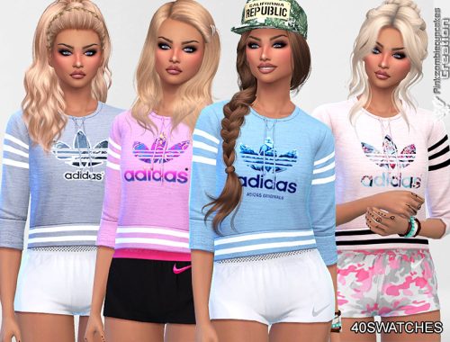 Athletic Adidas Sweatshirts Collection