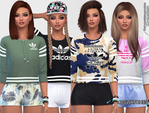 Athletic Adidas Sweatshirts Collection