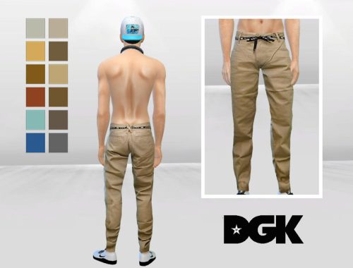 Spears Belted Urban Chinos
