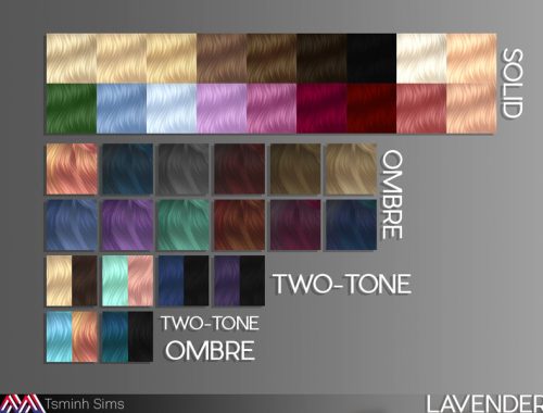 Lavender ( Hair 35 )