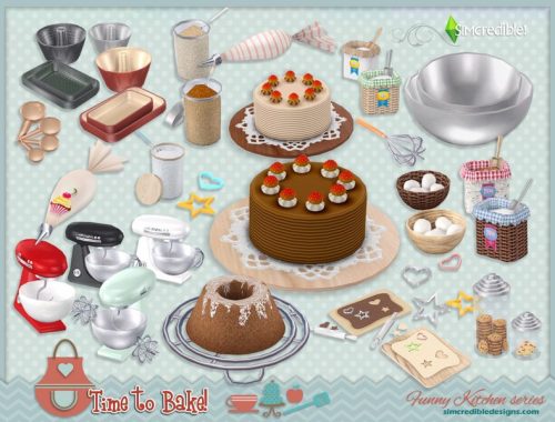 Funny kitchen series - Time to bake