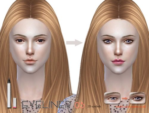 S-Club LL ts4 eyeliner 05