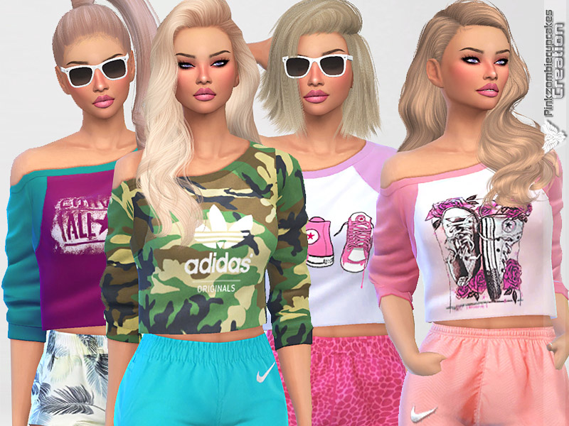 Dreamer 010 Sweatshirts Collection - The Sims 4 Catalog