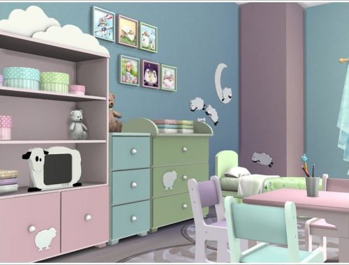 Kids room 'Baby sheep'