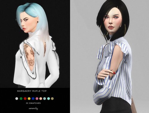 Margaery Ruffle Top