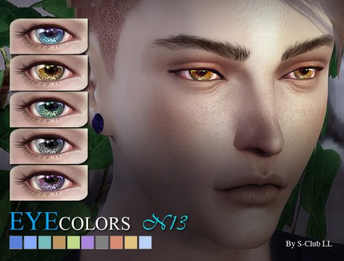 S-Club LL thesims4 eyecolors 13