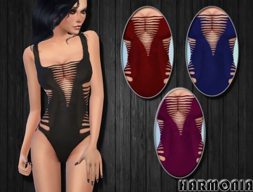 Curves Swimsuit is Hand-Slashed