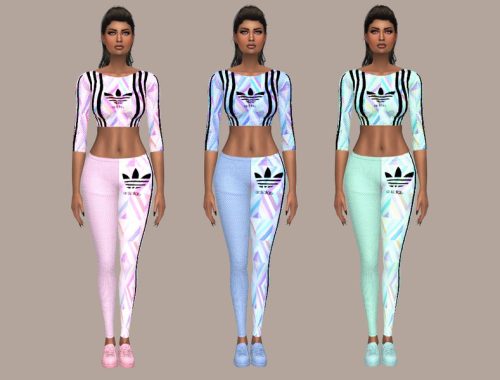 MP Adidas Mesh Fitting Outfit