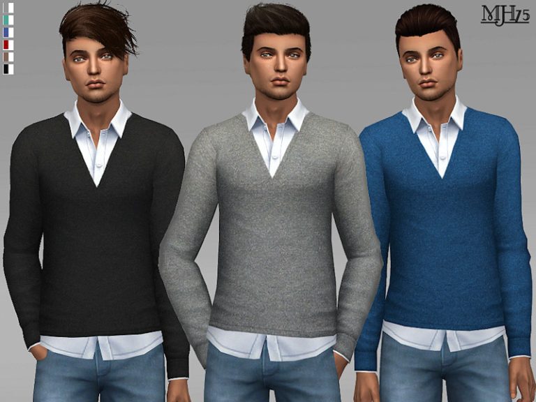 S4 Tobias Tops - The Sims 4 Catalog