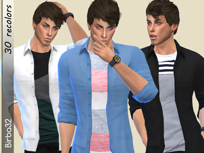 Mike Shirts - The Sims 4 Catalog