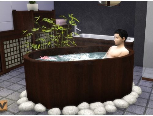 Asian bathroom
