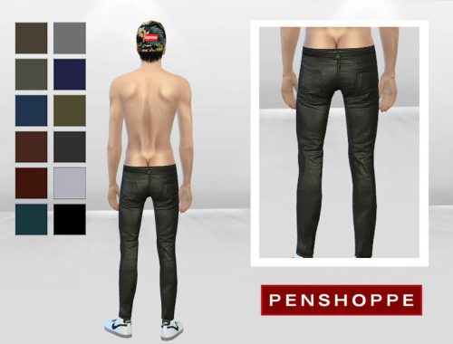 Korean Faux Leather Skinny Pants
