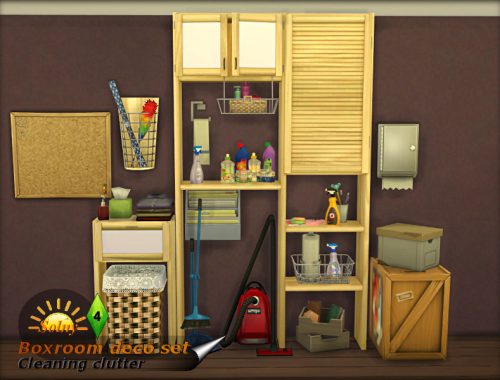 'Boxroom' decorative set