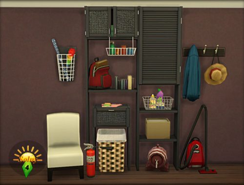 'Boxroom' decorative set