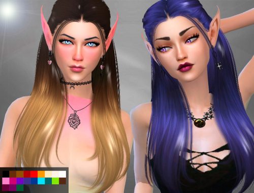 Retexture Hair Nightcrawler Sugar.Need Mesh