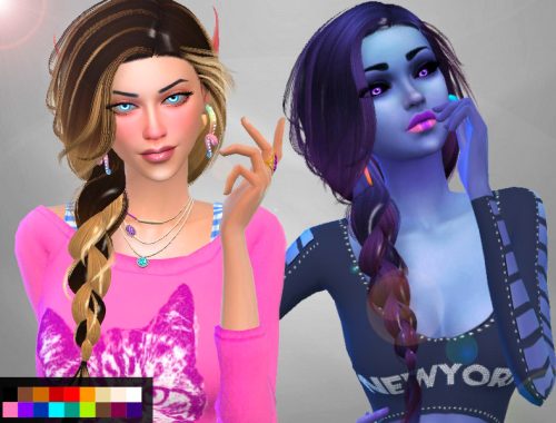 Retexture Hair Stealthic Summer Haze - Mesh needed
