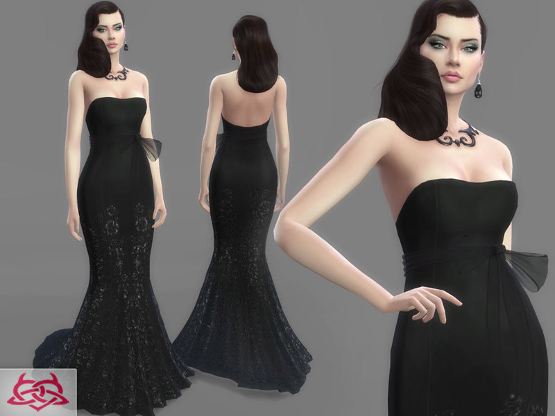 Wedding Dress 4 (original mesh) - The Sims 4 Catalog