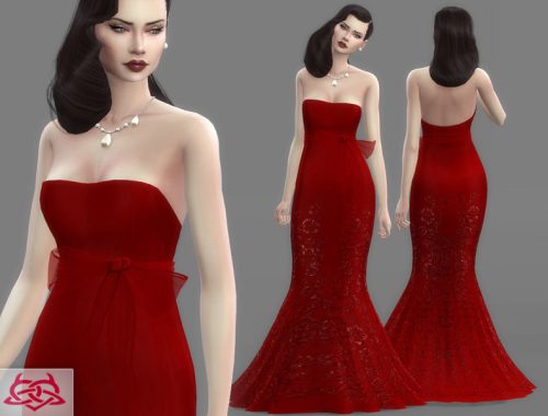 Wedding Dress 4 (original mesh)