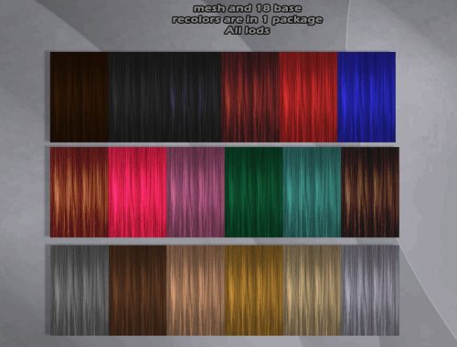 Sintiklia - Hair Scarlet