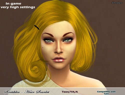 Sintiklia - Hair Scarlet
