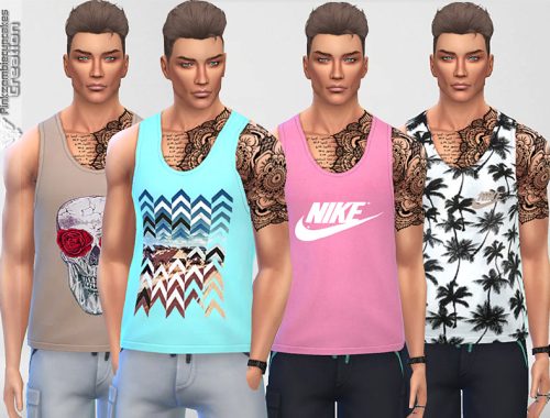 Male Tank Top Collection 01 Breeze