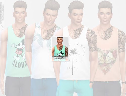 Male Tank Top Collection 01 Breeze