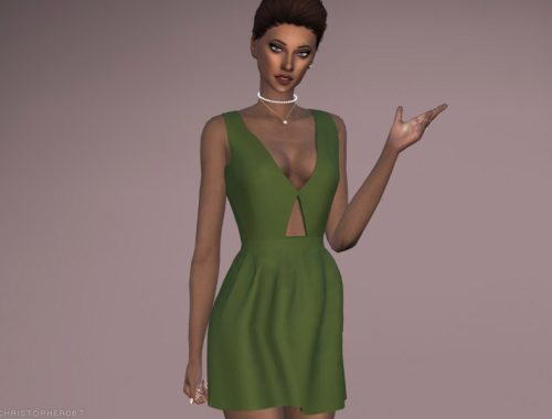 Octavia Dress || Christopher067