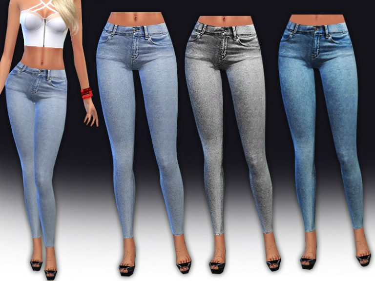 Diesel Slim Fit Realistic Jeans - The Sims 4 Catalog