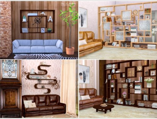 Set of shelves