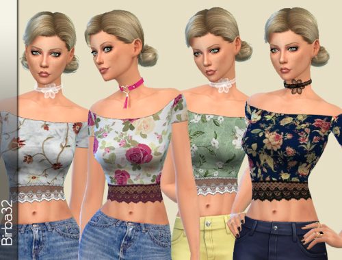 Textured Lace Top