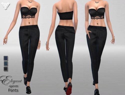 Elegant Cigarette Pants