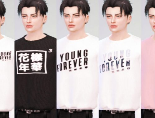 Kpop BTS - Forever Young - mesh needed
