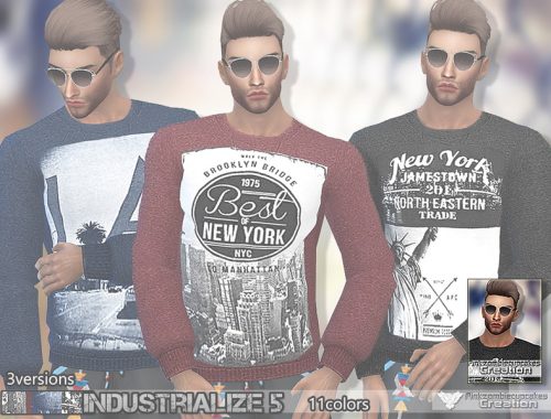 PZC_Industrialize 5 Sweatshirt Set
