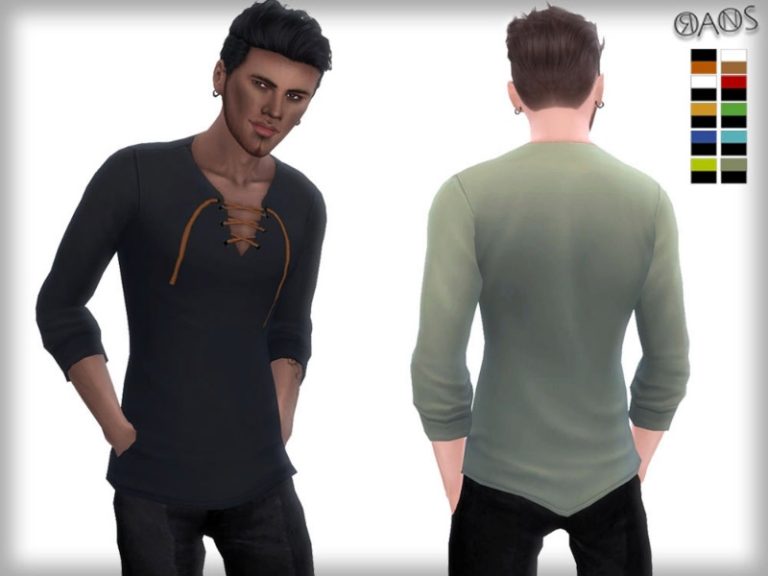 Viscose Shirt - The Sims 4 Catalog