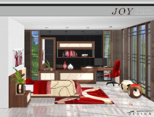 Joy Singles Bedroom