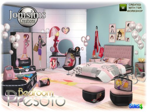Presoto bedroom girly