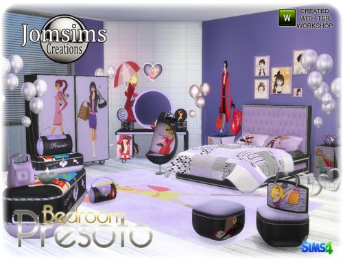 Presoto bedroom girly