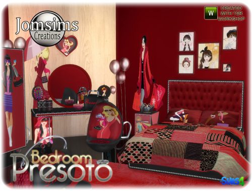 Presoto bedroom girly