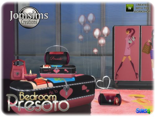 Presoto bedroom girly