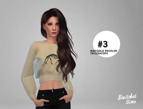 Marigolds Sweat Shirt Recolor - mesh needed