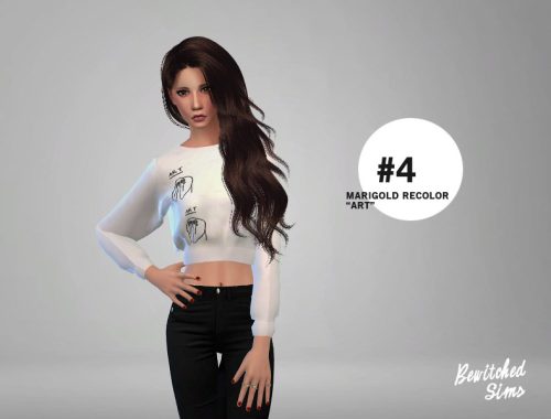 Marigolds Sweat Shirt Recolor - mesh needed