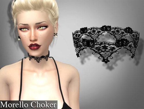 Set lace chokers