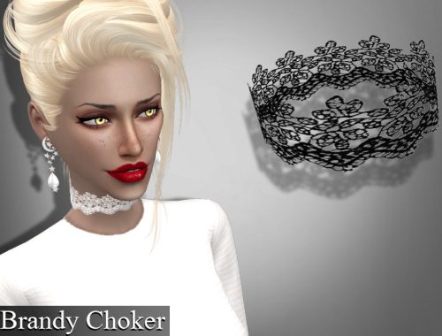 Set lace chokers