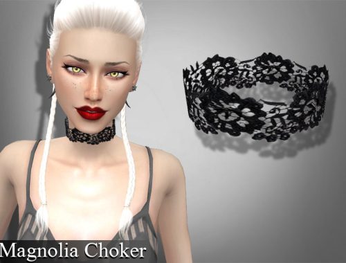 Set lace chokers