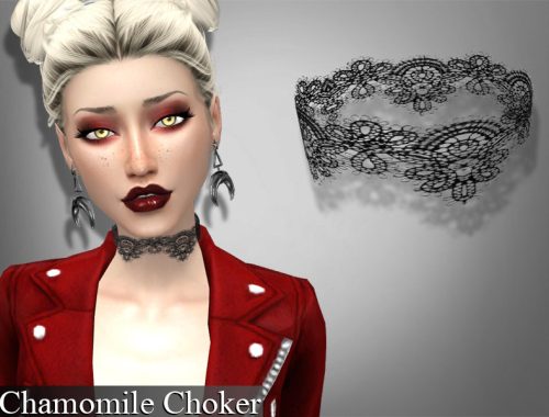 Set lace chokers