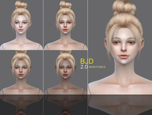 S-Club WMLL ts4 BJD2.0 skin ALL AGE