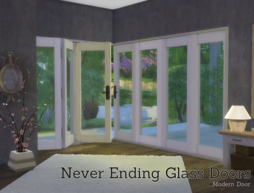 Never Ending Glass Door Buildset