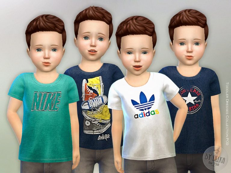 T-Shirt Toddler Boys P01 - The Sims 4 Catalog
