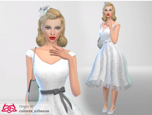 Rockabilly dress lace