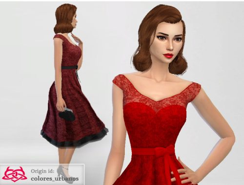 Rockabilly dress lace